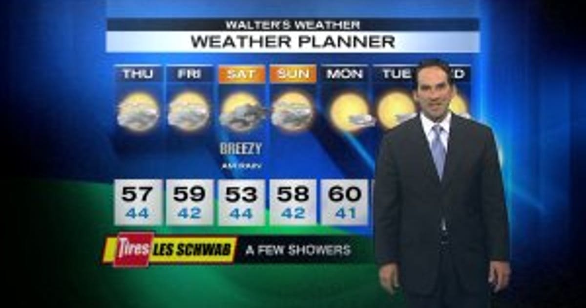 A few Showers and breezy but mostly dry | FOX 13 Seattle