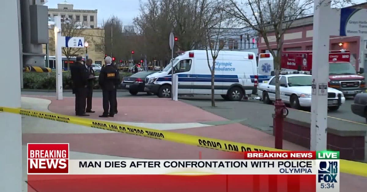 Man detained by Olympia police dies in custody | FOX 13 Seattle