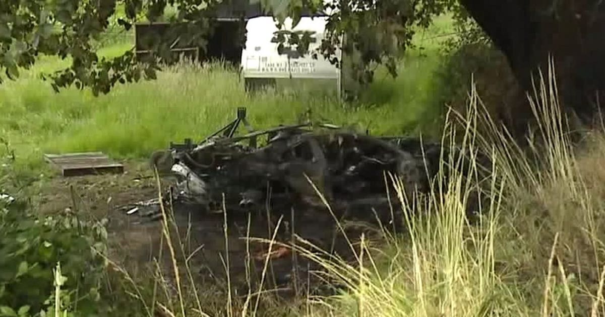 2 killed after car crashes into tree, catches fire near Kent | FOX 13 ...