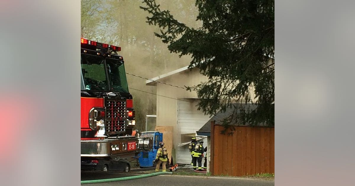 Detached garage fire causes a whopping $200,000 in damage | FOX 13 Seattle