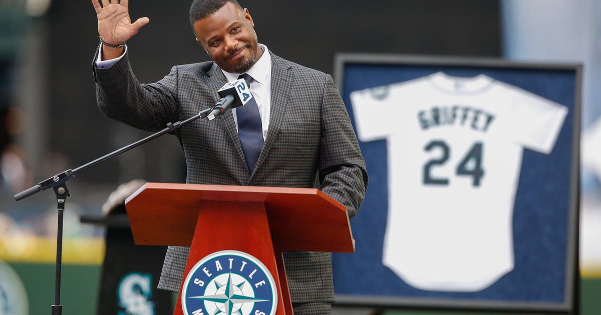 Mariners retire Griffey's No. 24 on emotional night | FOX 13 Seattle