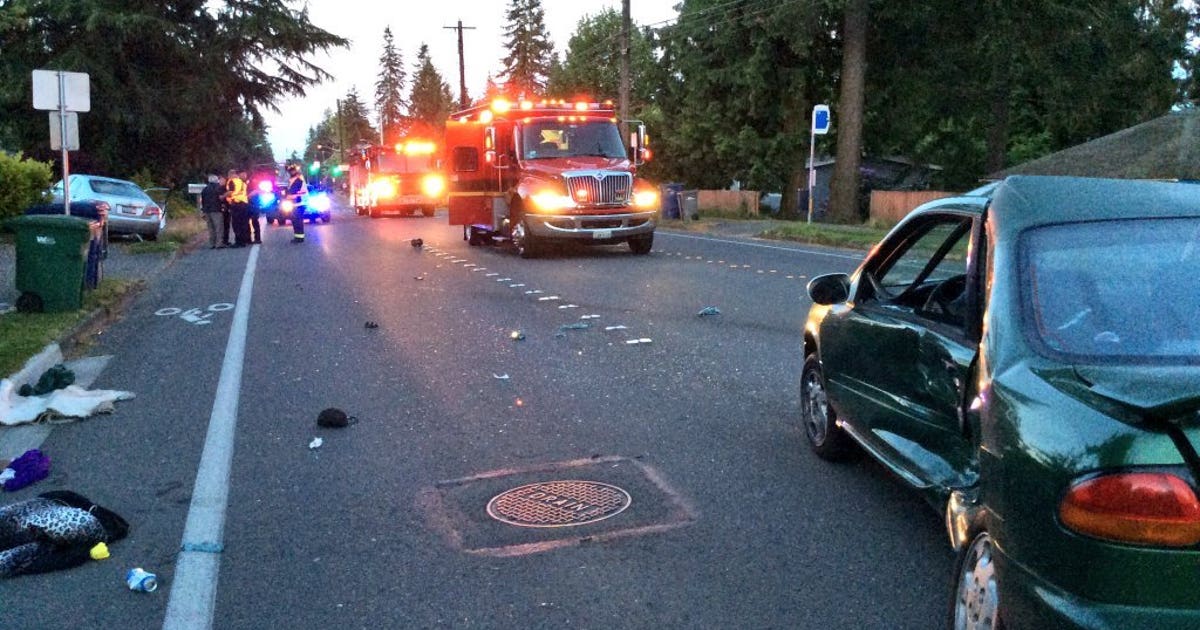 Two hurt in Lynnwood hit-and-run crash | FOX 13 Seattle