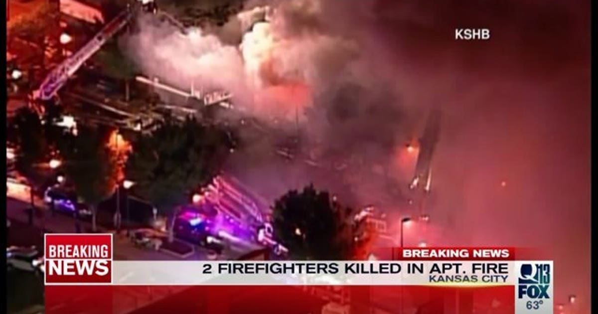 2 firefighters killed in Kansas City apartment fire, building collapse ...