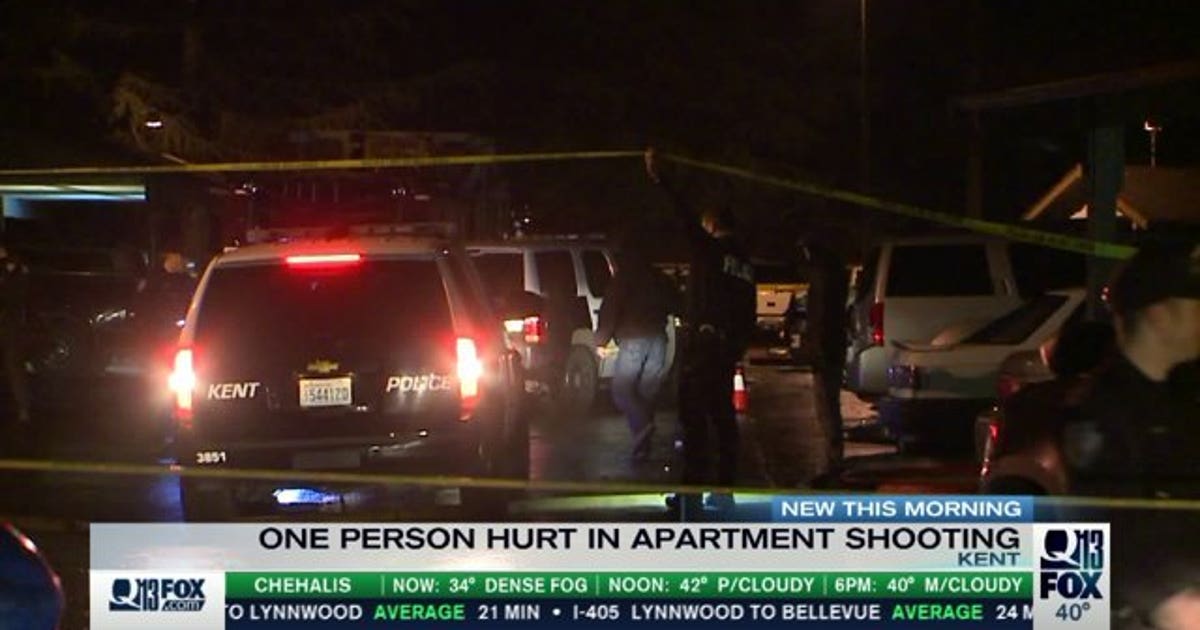 Man critically hurt in shooting at Kent apartment complex | FOX 13 Seattle