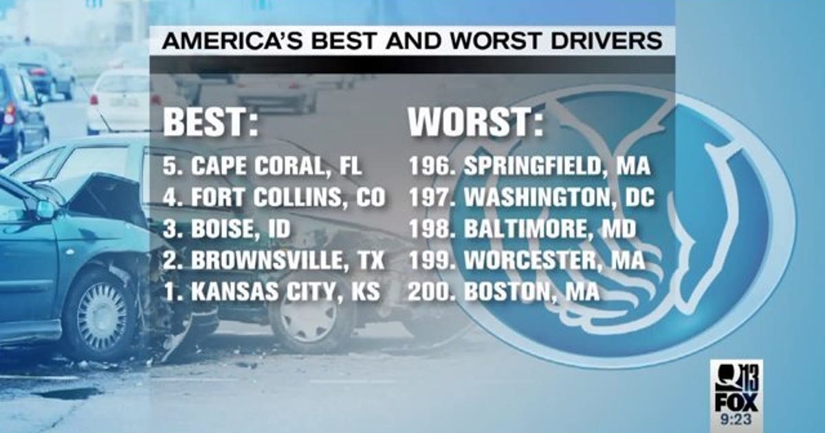 New study ranks Seattle drivers among worst in the country | FOX 13 Seattle