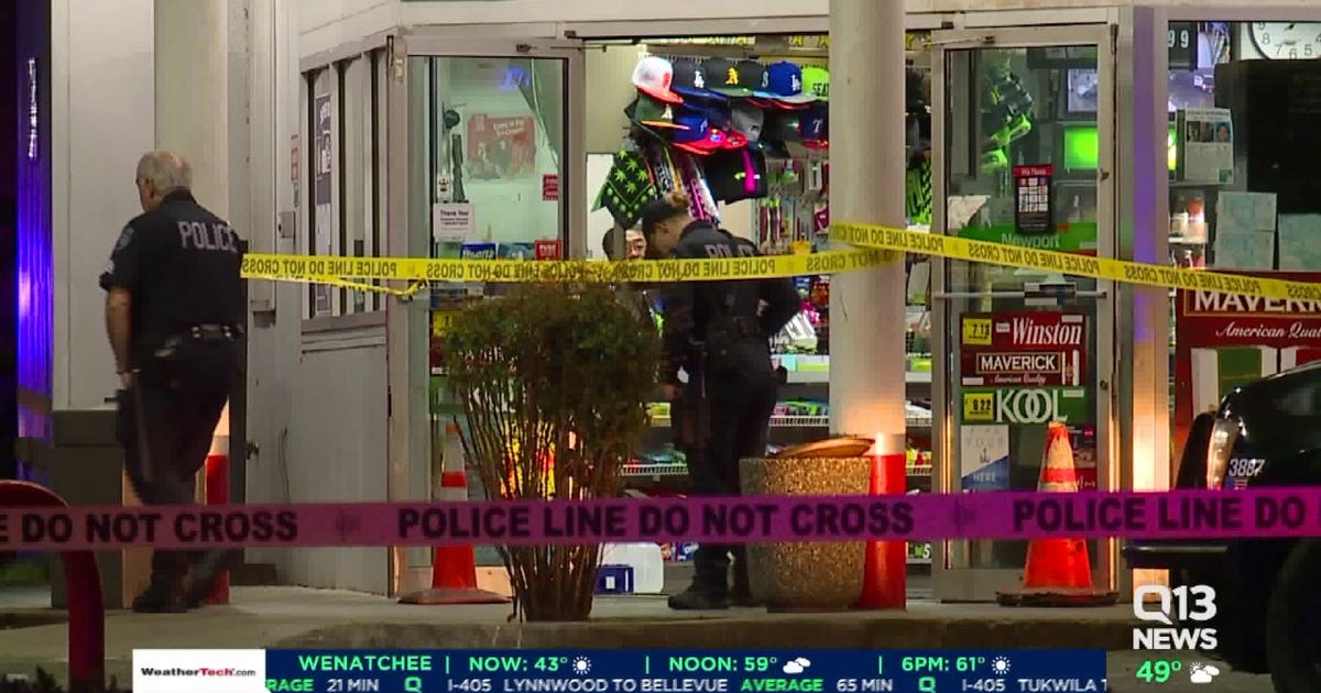 Police: 2 shot, 1 fatally, outside Kent gas station | FOX 13 Seattle