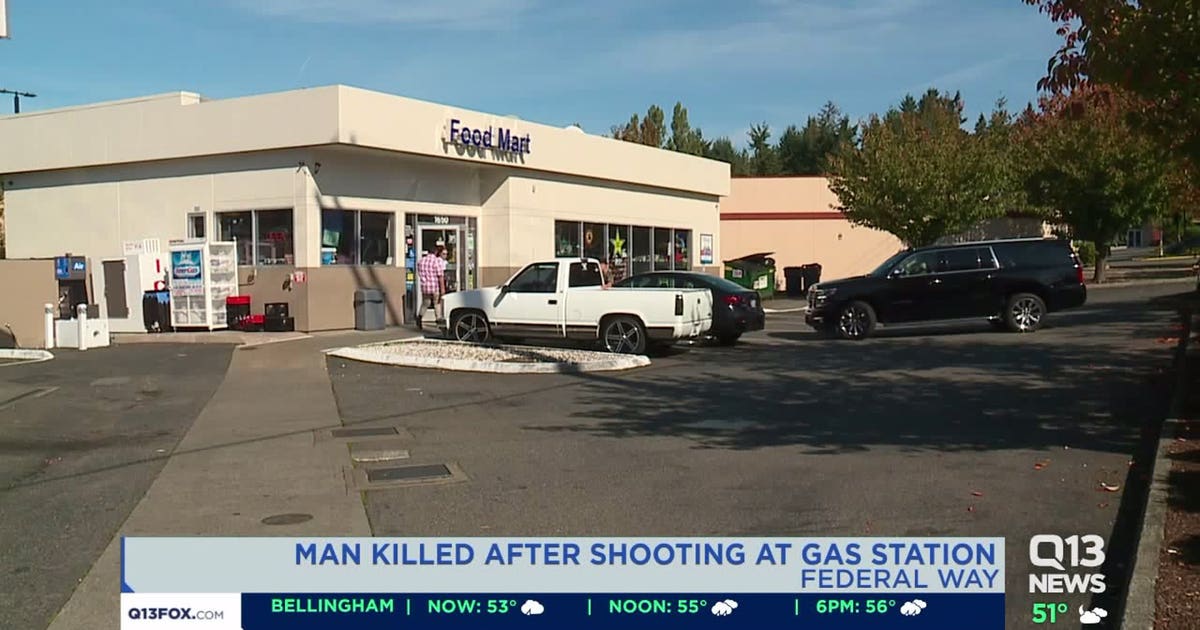 Shooting at Federal Way gas station leaves man dead | FOX 13 Seattle