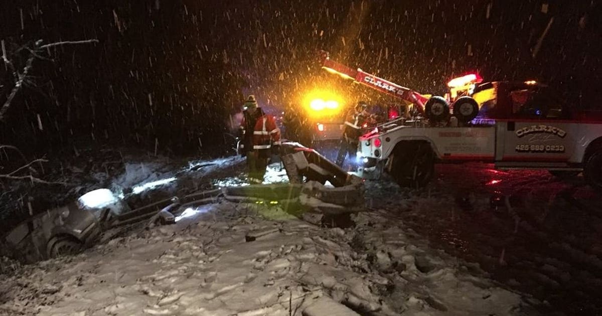 Pregnant woman killed in crash along I-90 near North Bend | FOX 13 Seattle