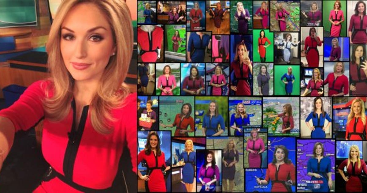 navy blue dress for baby girl Why Do Female Newscasters Wear Sleeveless Dresses main image 0