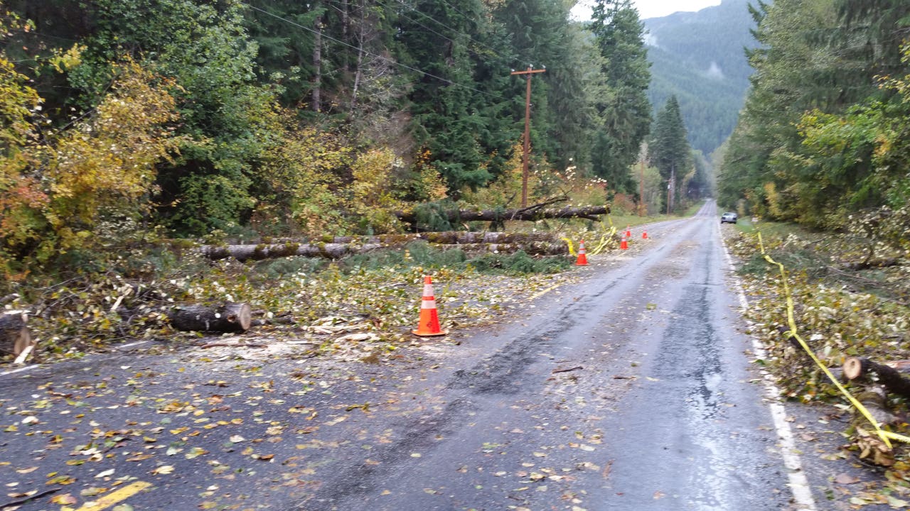 Strong Winds, Rain Pound Western Washington; Strongest Storm Still To Come