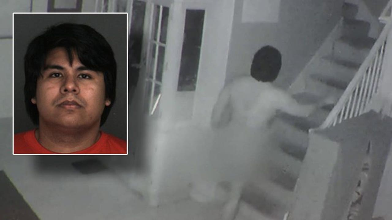 shows naked intruder accused of committing a lewd act in 13-year-old girl’s bedroom