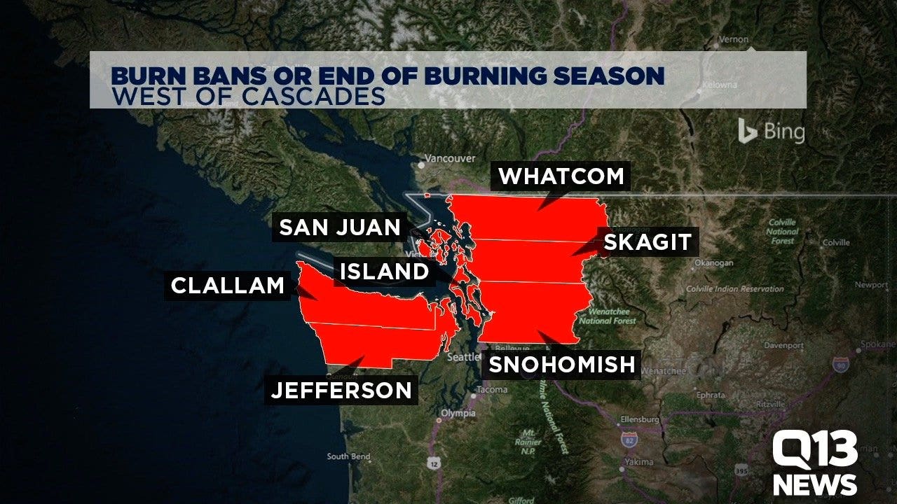 Burn bans enacted as fire danger increases