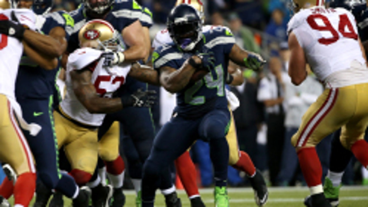 Marshawn Lynch: Russell Wilson blocked number from 'Hawks players