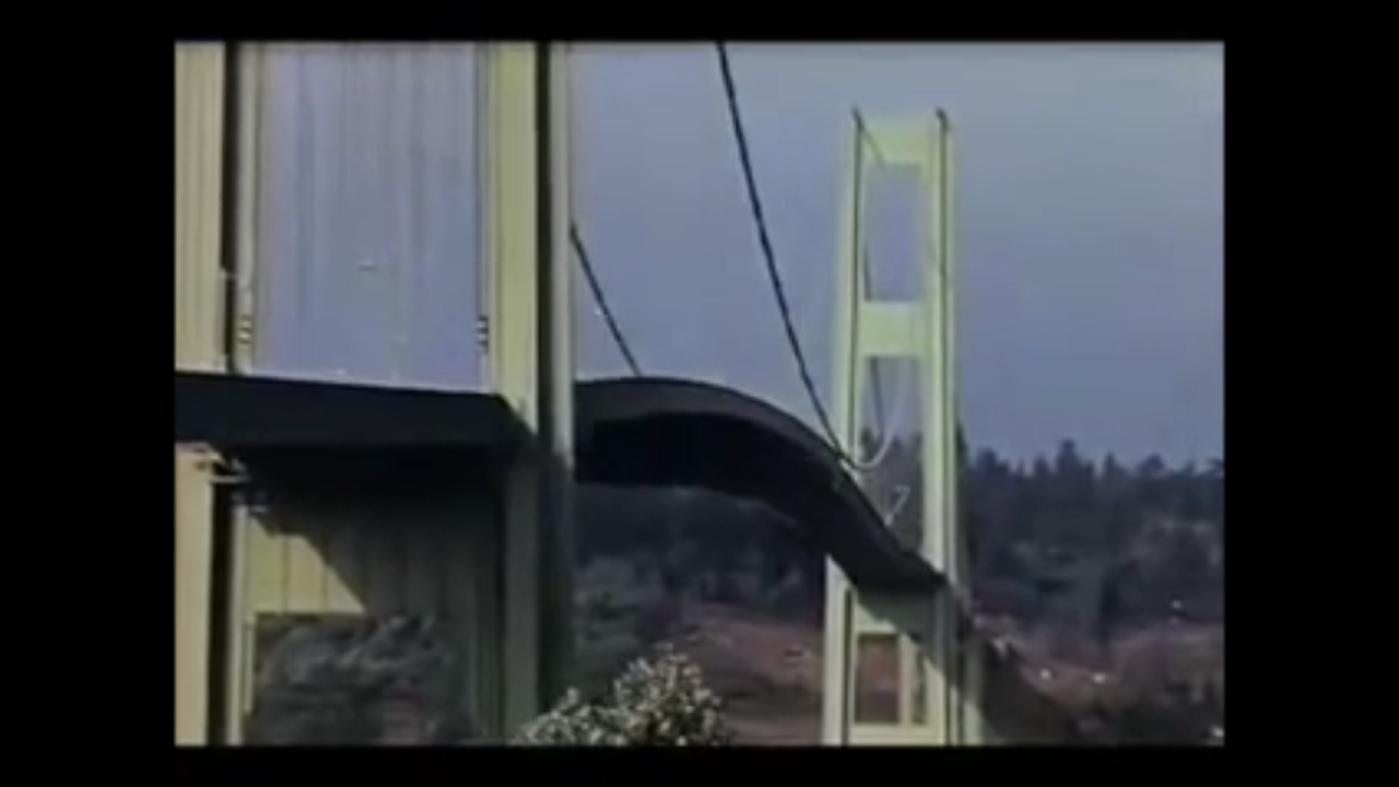 Galloping Gertie Tacoma Narrows Bridge Collapsed 80 Years Ago