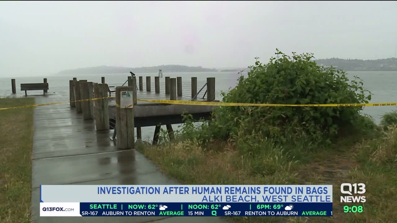 Police Investigate After Human Remains Found Near Alki Beach In West ...