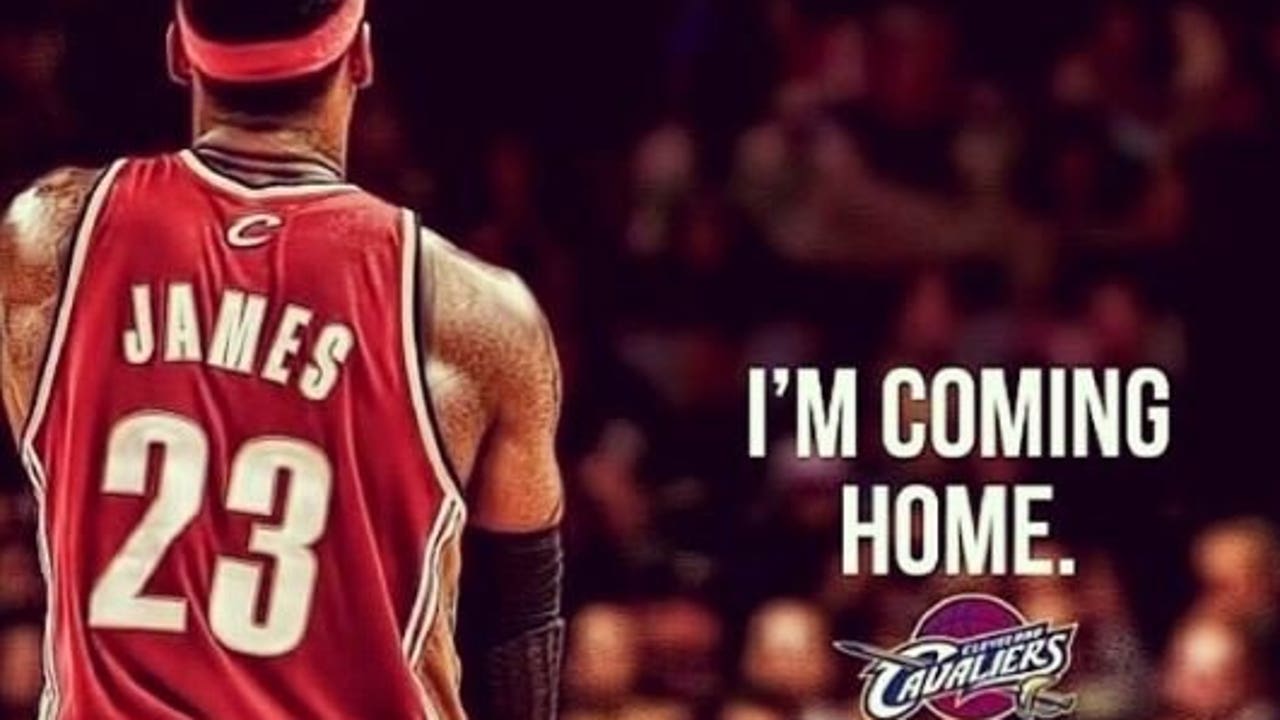 lebron james coming back to cleveland