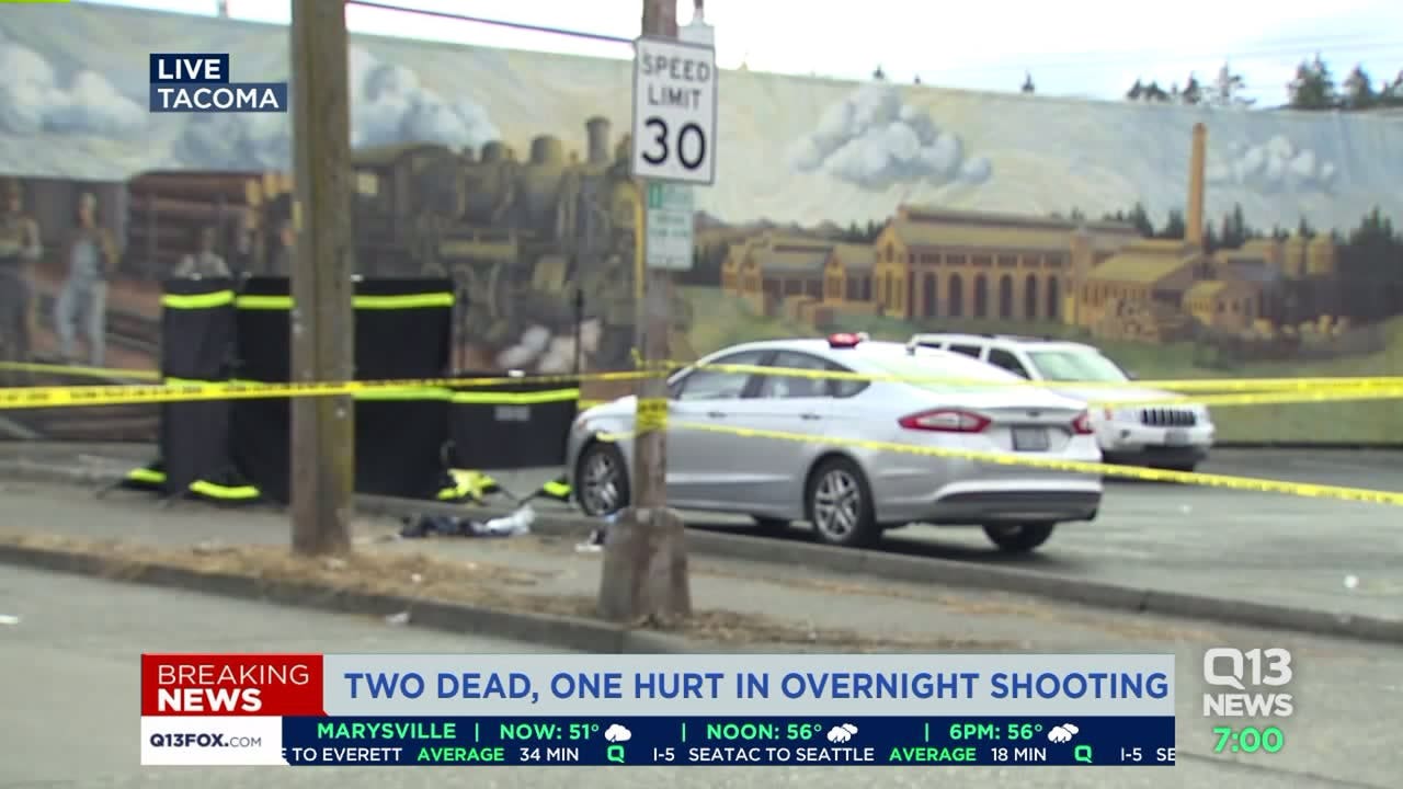 2 Dead, 1 Hurt In Tacoma Shooting; Police Search For Suspect | FOX 13 ...