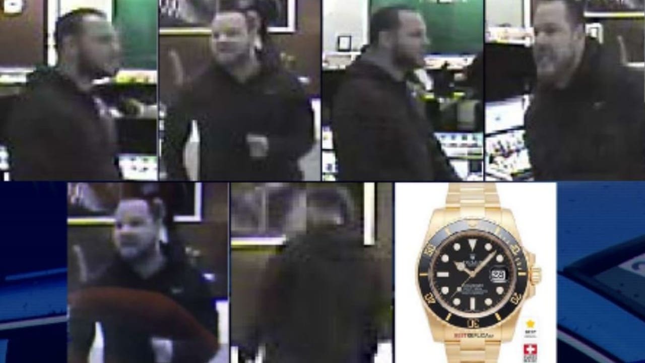 Bold Rolex robber Help Bellevue Police identify crook who bolted