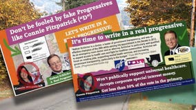 Political fliers push progressive write-in candidates in races across state