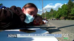 George Floyd Protesters in Renton leave feeling empowered
