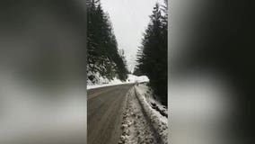 Video shows SR 20 avalanche in motion