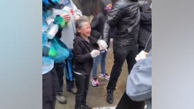 Video shows milk poured over face of child pepper-sprayed in Seattle protest