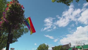 Community responds after dozens of pride flags stolen in downtown Burien