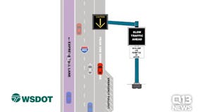 WSDOT's peak-use shoulder lane on I-405 opens Monday