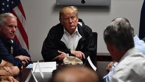 Florence death toll climbs to 37; Trump visits stricken area