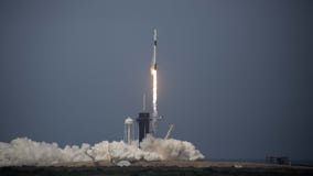 Spacewalking astronaut loses mirror, newest space junk