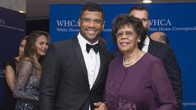 WATCH: Russell Wilson reads emotional Mother's Day note -- not knowing mom is listening