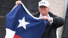 Trump offers Texans in-person reassurances on storm recovery