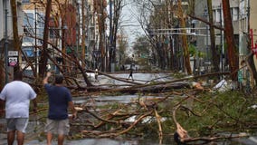 Maria destroys homes and triggers flooding in Puerto Rico, lashes Dominican Republic