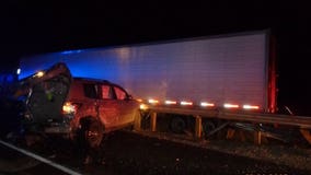 8 vehicle crash shuts down westbound I-90 near Cle Elum; only 1 minor injury