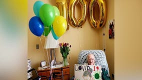 Woman marks 100th birthday after surviving COVID-19, beating cancer and living through WWII