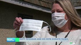 Duff and Susan McKagan donate masks to UW Medicine