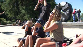 Western Washington celebrates first solar eclipse since 1979