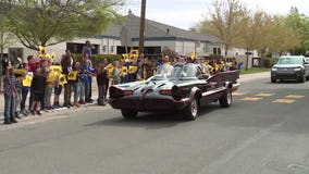 Teen gets final ride in Batmobile after losing battle with leukemia