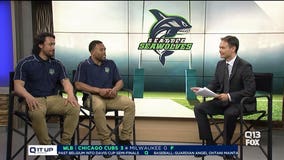 Seawolves Aladdin Schirmer and Dion Crowder talk Major League Rugby season opener on "Q It Up Sports"