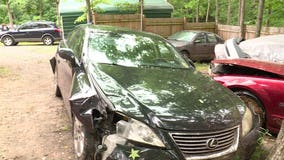 10-year-old driver wrecks Lexus heading to the beach with 7-year-old passenger