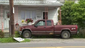 13-year-old fleeing police crashes truck into Pennsylvania home