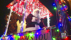 Santa Claus is coming to Lacey, early and often this holiday season