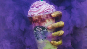 Starbucks releases Zombie Frappuccino topped with whipped cream 'brains'