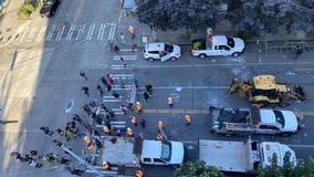 Protesters resist as crews arrive at Seattle's CHOP protest zone