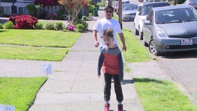 Seattle woman is getting a laugh everyday with silly sidewalk antic