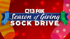 Donate to the Q13 FOX Season of Giving Sock Drive