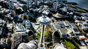 The story behind viral Space Needle pic