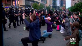Peaceful protests in Seattle as widespread looting happens in Bellevue, Tukwila, Renton