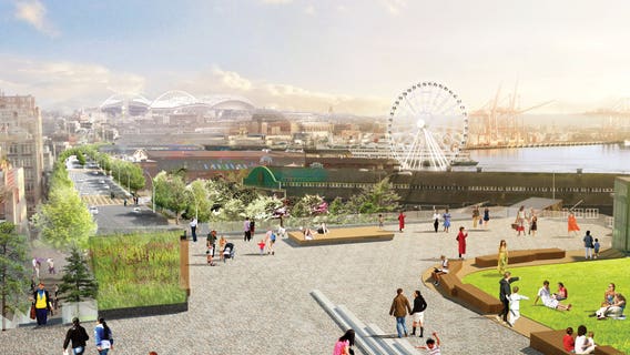 New Seattle waterfront one step closer following Bertha's breakthrough