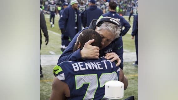 Carroll said he supports Bennett, but 'I think we should all be standing' during anthem